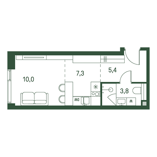 ЖК Moments, Москва | Жилой комплекс «Моментс» у парка Покровское-Стрешнево, Forma